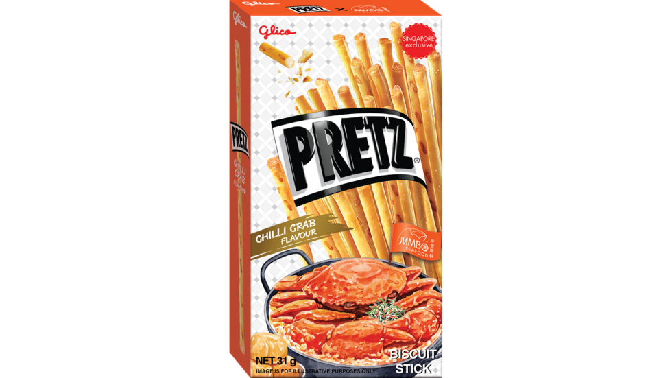 PRETZ, Glico, Chilli Crab, JUMBO Seafood, Singapore